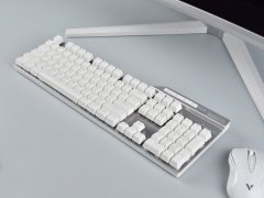 雷柏 V700-DIY游戏键盘：触感润滑自定功能非常多